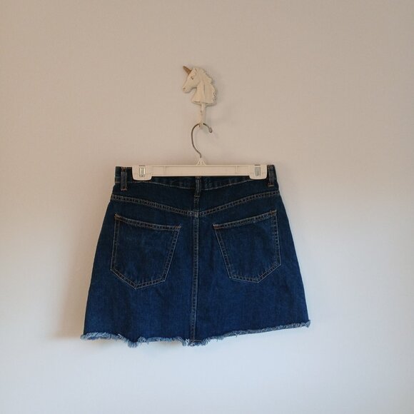 Forever 21- Mini Jean Skirt- Size 26 - Picture 2 of 6